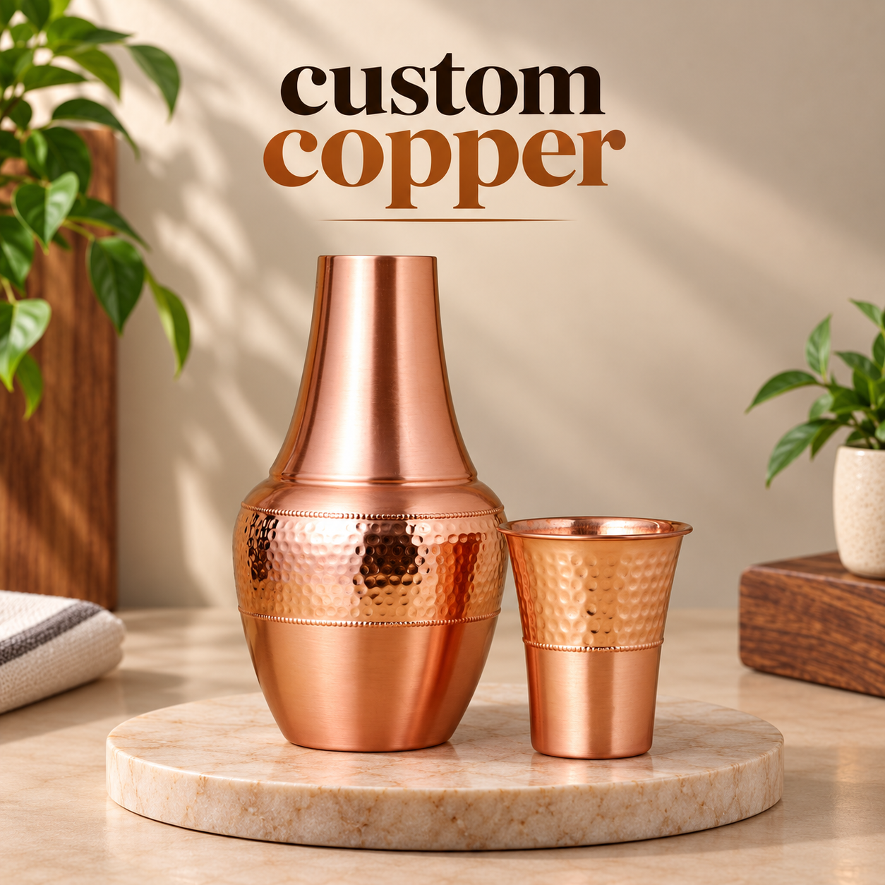 Copper Carafes