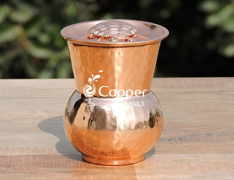 Small AYURVEDIC COPPER BOWL antibacterial qualities in a stylish minimalistic design