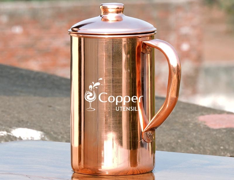 Buy Copper Plain Jug/Pitcher Online Manufacturers, Wholesale from India