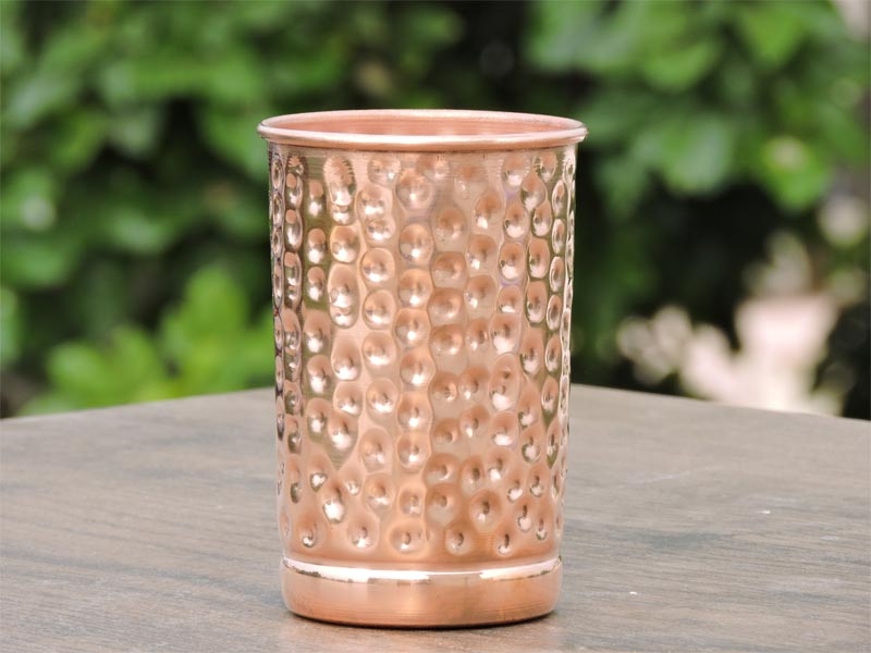 Details about   DRINK TUMBLERS 20 oz Copper Beer Tumbler Hammered     AC6009 