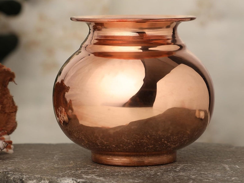Pure Copper Lota 700 Ml Capacity