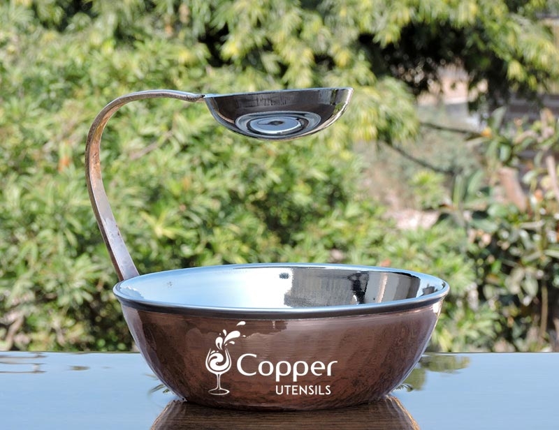 Cuyahoga Copper - Set of 2 - Pure Copper - Prep, Snack and Dip Bowls! Packaged in Attractive Gift Box