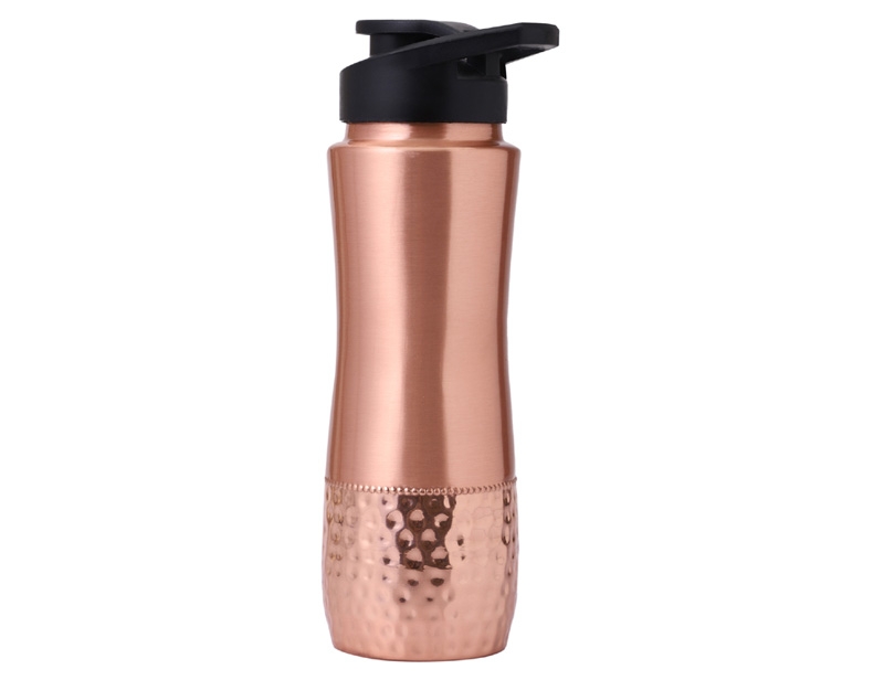 Pure Copper Water Bottle Sipper Style