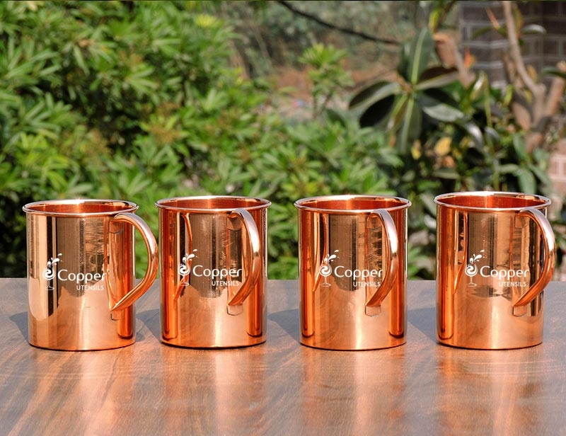 Copper Mug Holder, Handmade