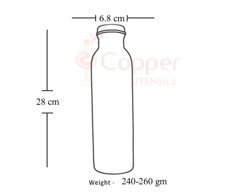 Buy Online Pure Copper Water Bottle for Ayurvedic Health Benefits