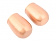 Barrel Shaped Pure Copper Tumblers Set of 2 Ayurvedic Plain 250 ml