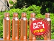 Buy 4 Pure Copper Water Bottle for Kids-Get FREE 1 Copper Water Bottle