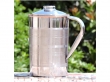 Copper and Stainless Steel Jug Outer Stainless Steel and Inner Copper Jug For Ayurveda Health Benefits 1.5 Liter