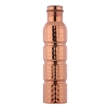 Hammered Pure Copper Water Bottle Seamless 1000 Ml Capacity