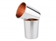 Handcrafted Copper Inner Stainless Steel Tumblers - Set of 2