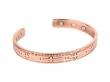 Pure Copper Cross Engraved Magnetic Cuff