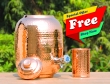 Pure Copper Four and Half Liter Joint Free Water Dispenser With Tap