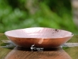 Pure Copper Hammered Oval Platter