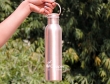 Pure Copper Matte Finish Bottle with Handle 600 ML