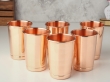 Pure Copper Plain Tumbler Glass