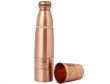 Pure copper Hammered Water Bottle With Tumbler Cap