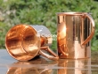 Set Of Copper Mug For Serving Moscow Mule