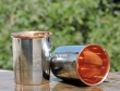 Set Of Two Copper and Stainless Steel Tumbler