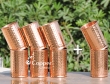 Set of Six Hammered Copper Glasses-Get 2 glasses FREE with this Set