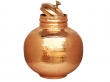 7 Liter Pure Copper Water Dispenser Hammered Matka