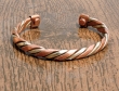 Brass and Copper Magnetic Bracelet to Treat Arthritis