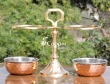 Brass and copper pickle Stand for Dining Table