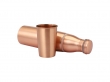 Copper Seamless Matte Finish Bottle with Tumbler Cap