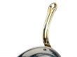 Copper Stainless Steel Fry Pan with Heat Resistant Handle