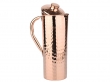 Hammered 1 Liter Copper Jug Ayurveda Health Benefits