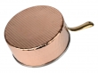 Hammered Copper Sauce Pan with Stainless Steel With Helper Handle