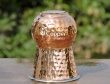 Mughlai Style Hammered Copper and Steel Tumbler