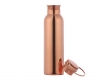 Pure Copper Matte Finish Bottle with Handle 600 ML