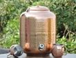 Pure Copper Sixteen Liter Water Dispenser-Get Free Set of 2 Copper Mug 