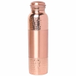 Pure Copper Water Bottle 1000 Ml Hammered and Plain Pattern
