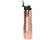 Pure Copper Water Bottle with Sipper 1000 Ml Capacity For Ayurveda Health Benefits Plain