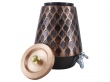 Pure Copper Water Dispenser 12 liter Diamond Pattern
