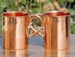 Set Of Copper Mug For Serving Moscow Mule