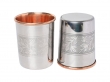 Set Of Two Copper and Stainless Steel Tumbler