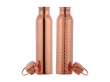 Set of Copper Water Bottle with Carrying Handle