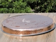 Steel and Copper Hand Hammered Traditional Design Thali