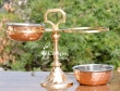 Brass and copper pickle Stand for Dining Table