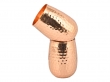 Copper Barrel Tumblers Hammered Set of 2 for Ayurvedic Use 250 ml 