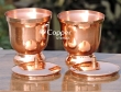 Copper Plated Stainless Steel Snack Container with Lid-Set of 2