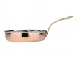 Copper Stainless Steel Fry Pan with Heat Resistant Handle