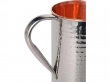 Copper and Stainless Steel Jug  Outer Stainless Steel and Inner Copper Jug For Ayurveda Health Benefits Hammered Pattern