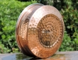 Copper and Stainless Steel Serving Bowl