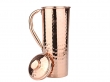 Hammered 1 Liter Copper Jug Ayurveda Health Benefits