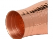 Pure Copper Bedside Carafe For Ayurveda Health Benefits Capacity  1 Liter Hammered