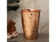 Pure Copper Classic Hammered Tumbler Large