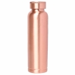 Pure Copper Fanta Bottle for Ayurvedic Health Benefits 900 Ml Etching Pattern